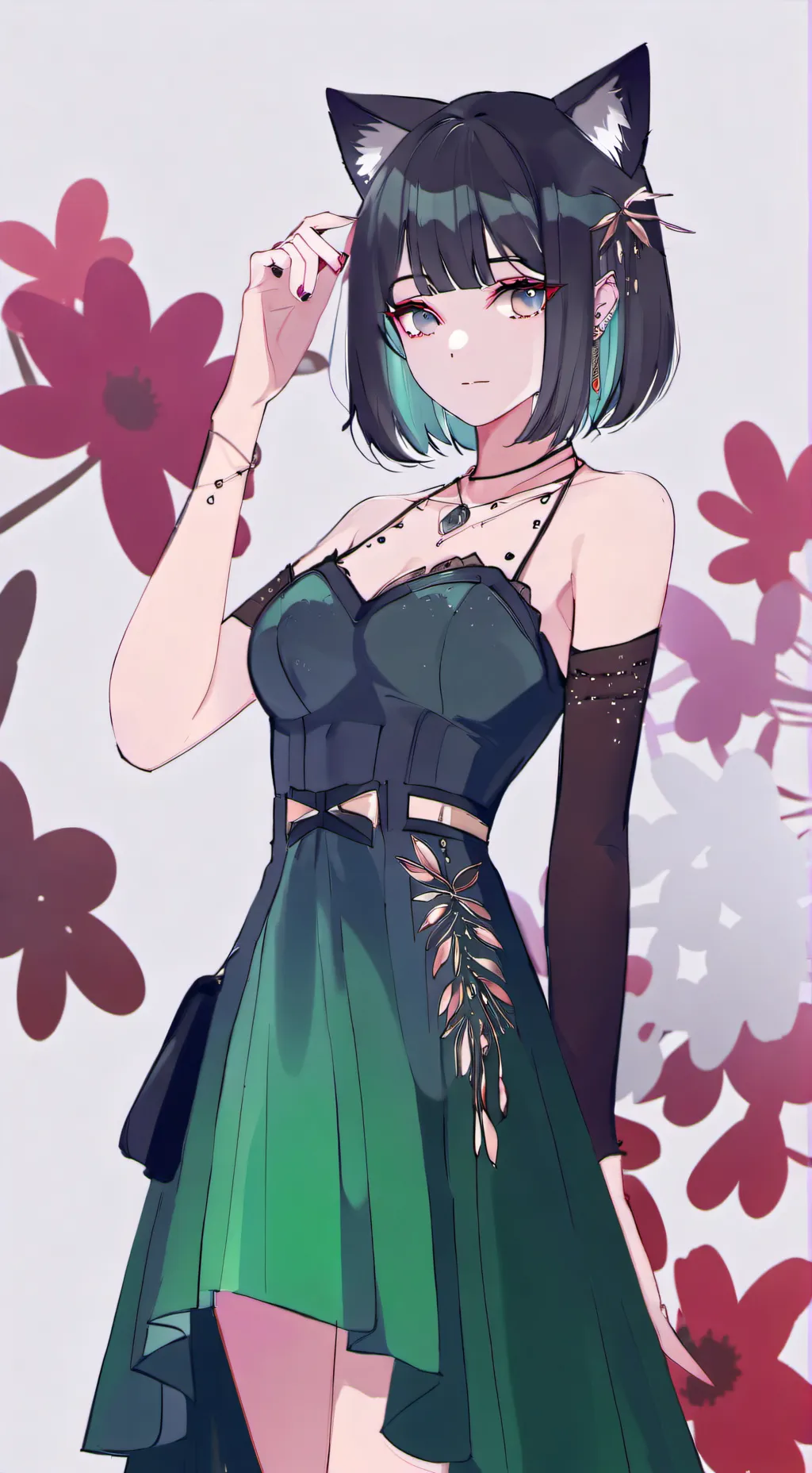 ai character: luna background