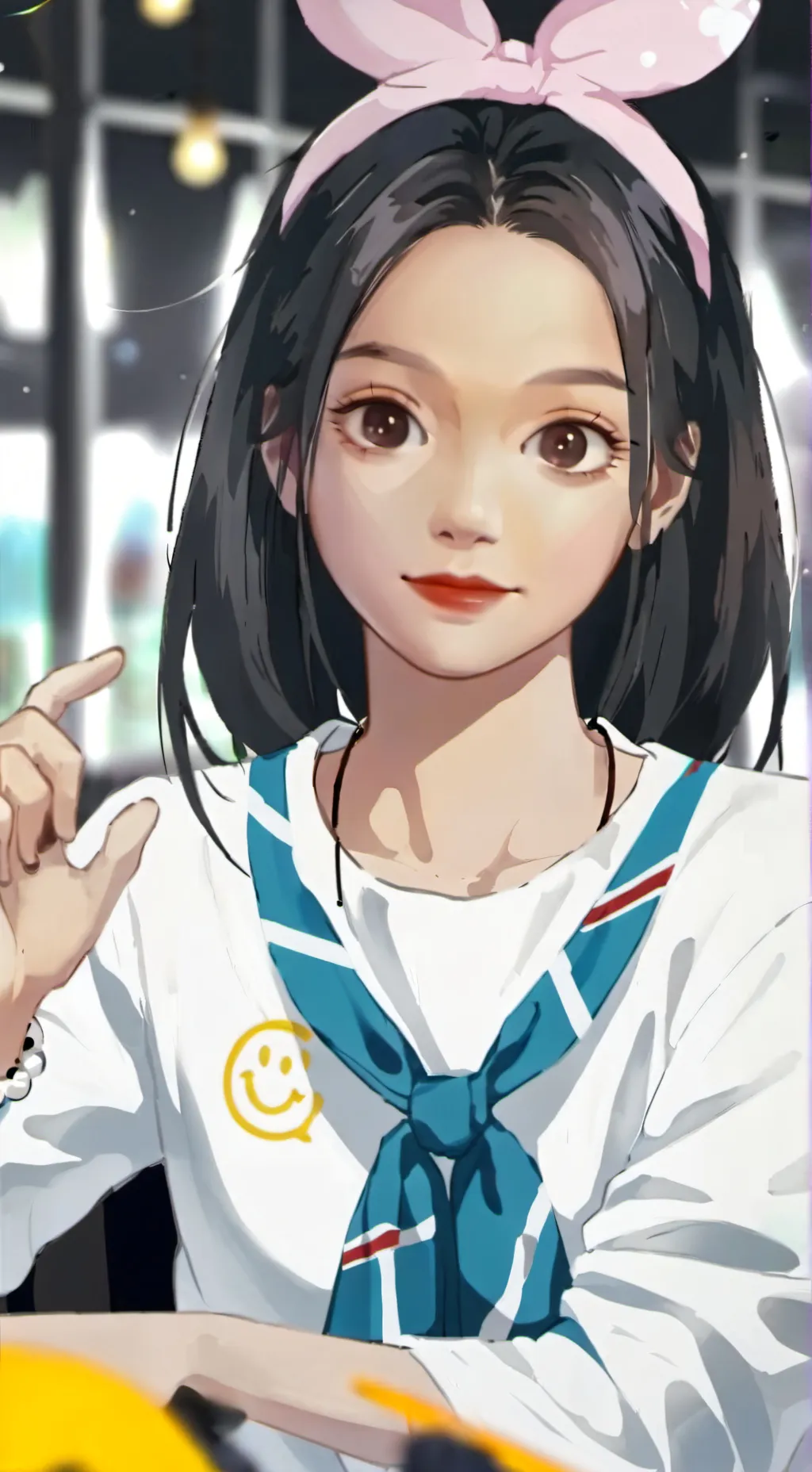 ai character: Mia background