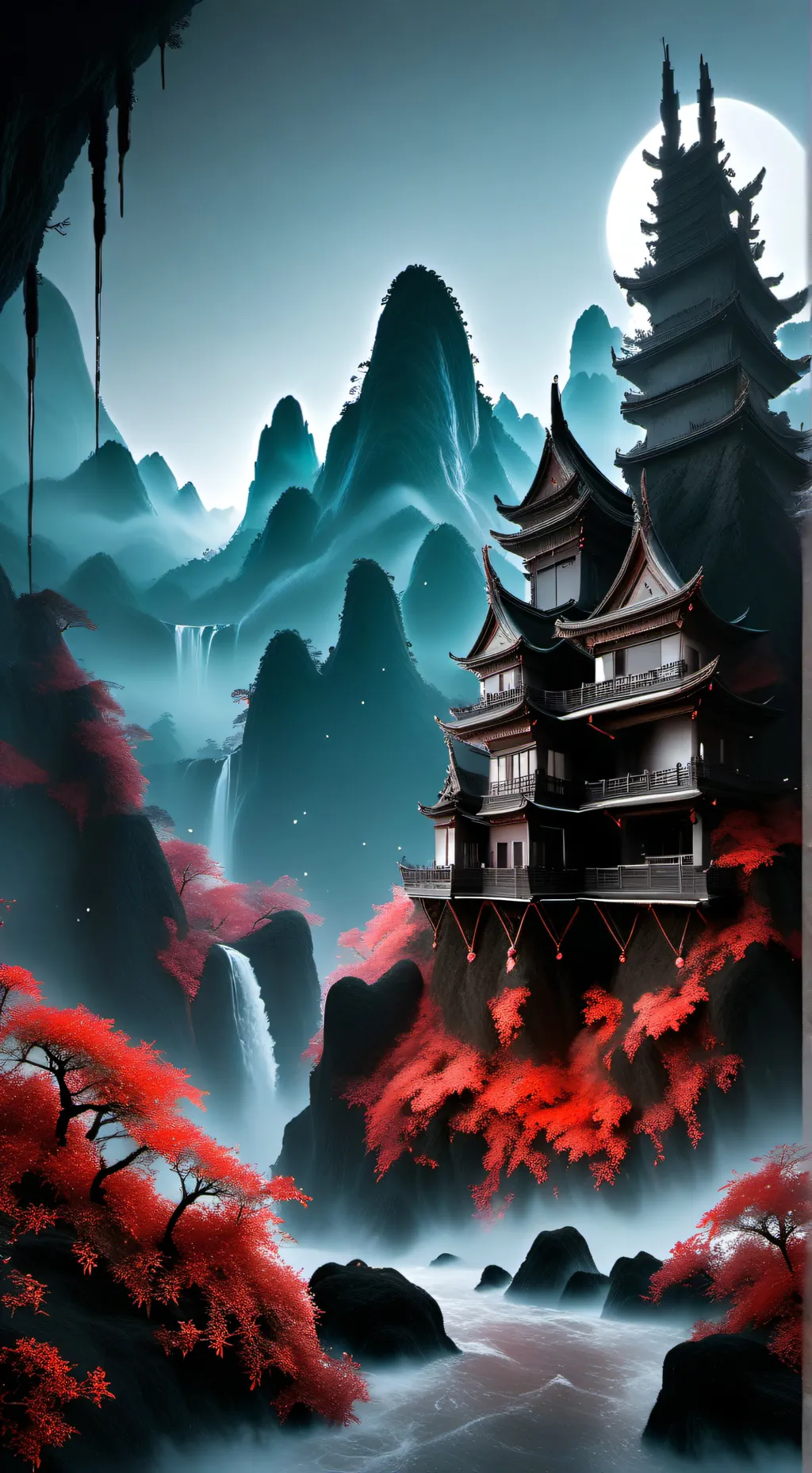 ai character: ninja background