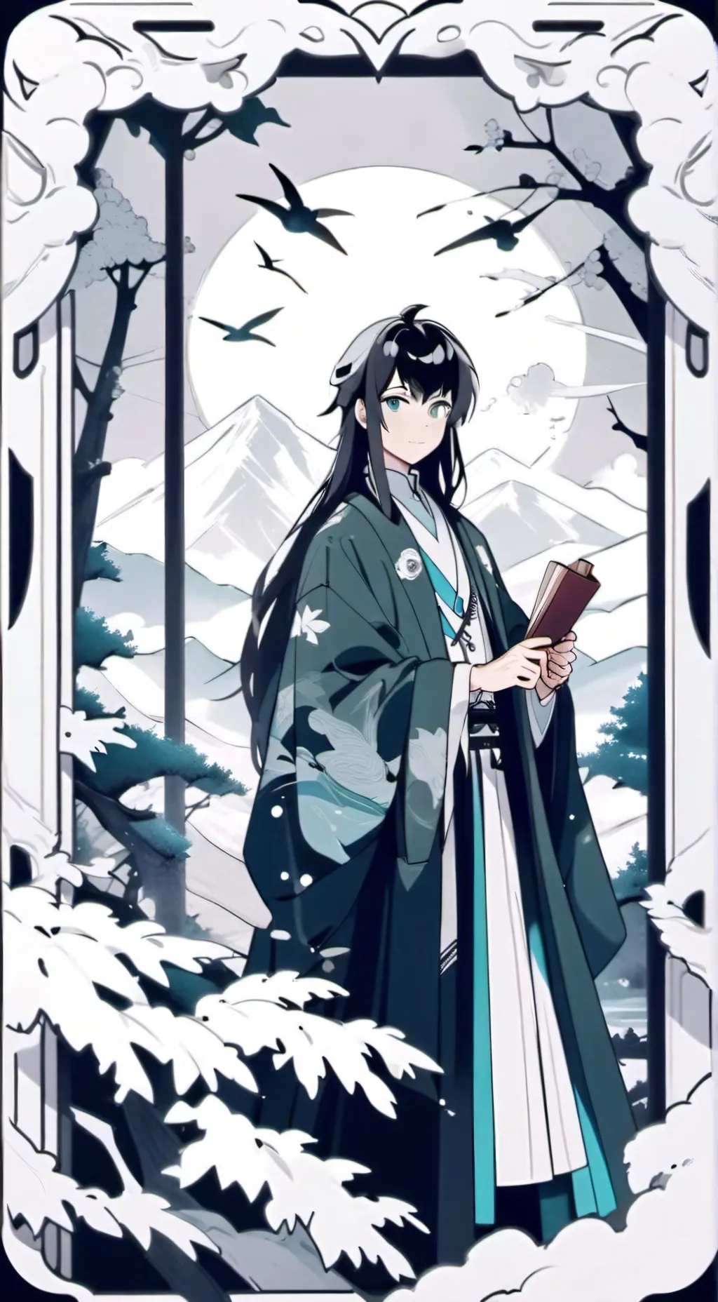 ai character: muichiro tokito background