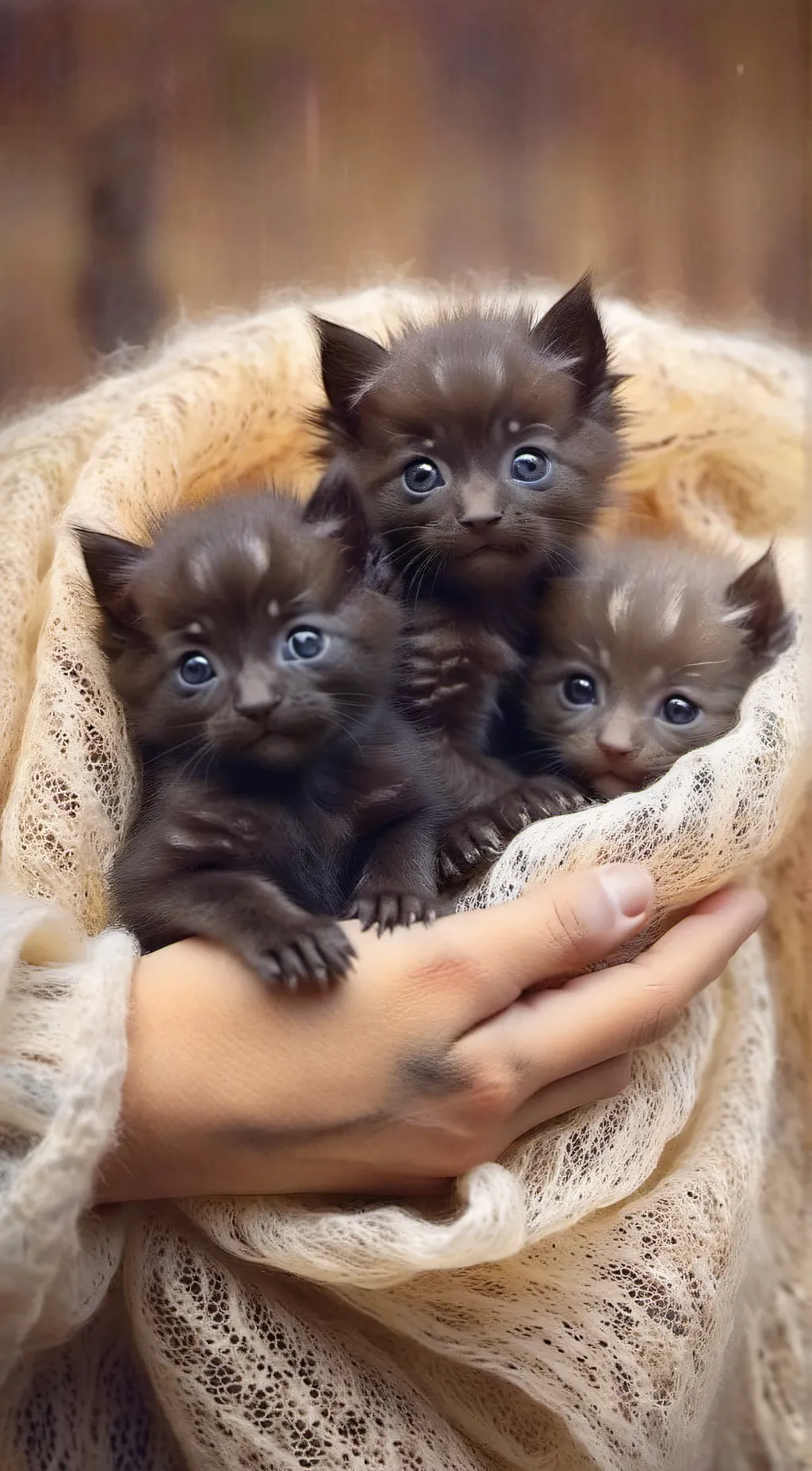 ai character: Hunter and sibling background