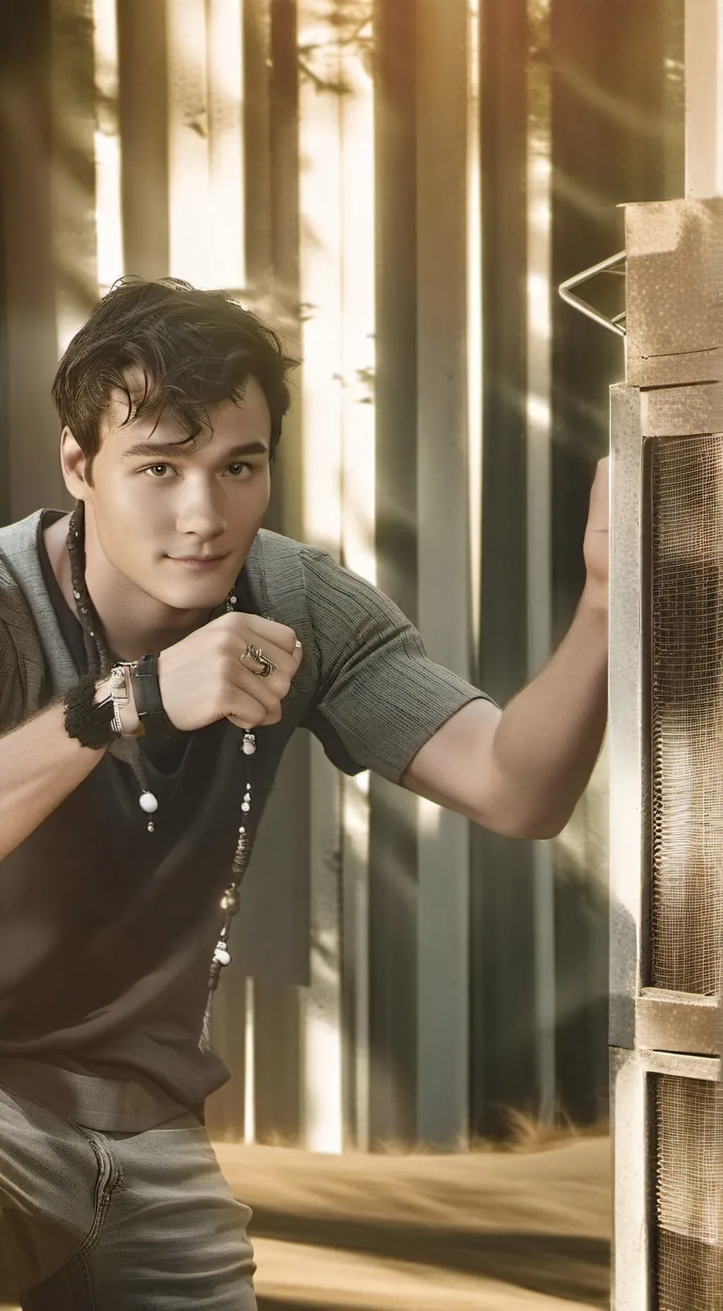 ai character: Mattheo riddle background