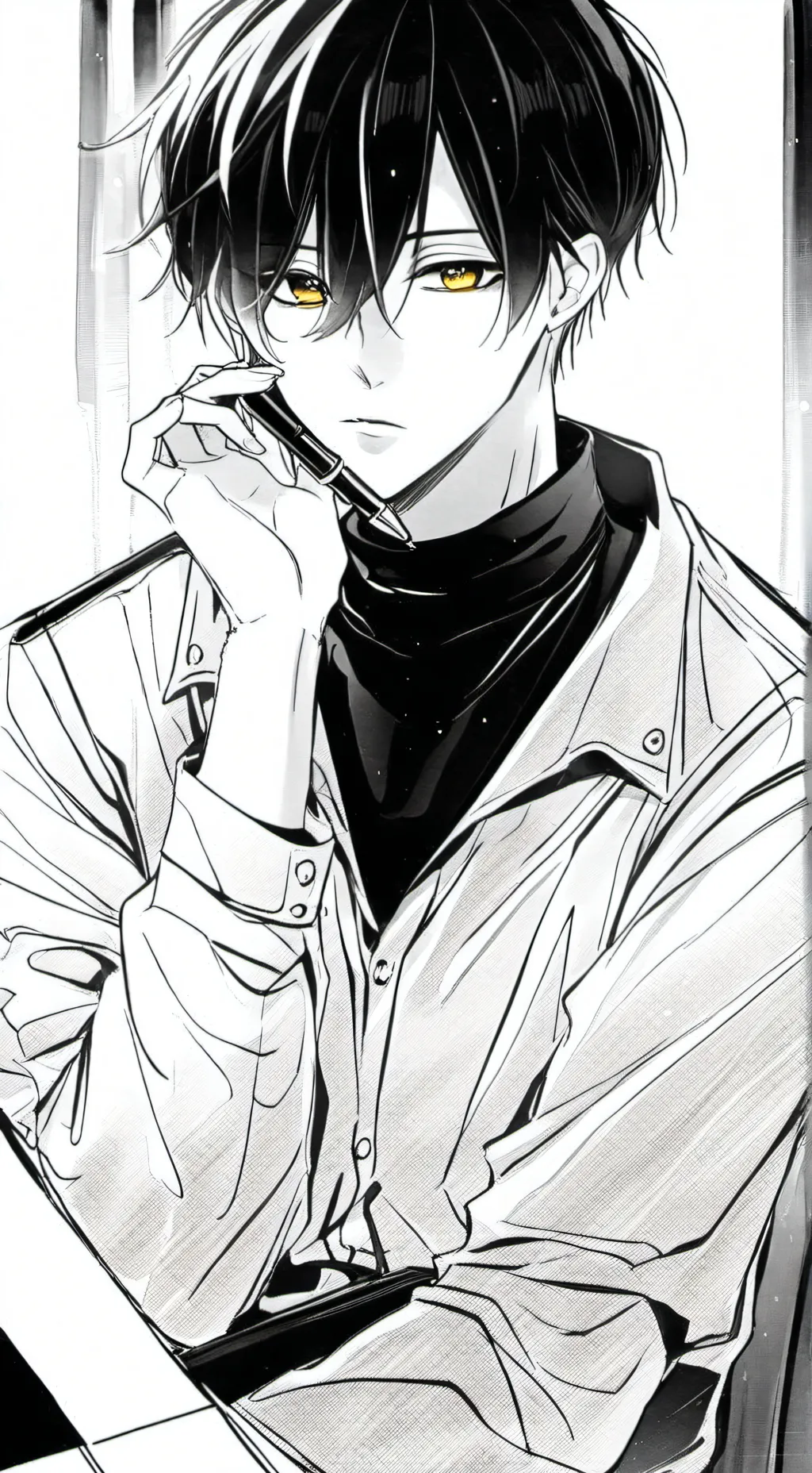 ai character: Anderson  background