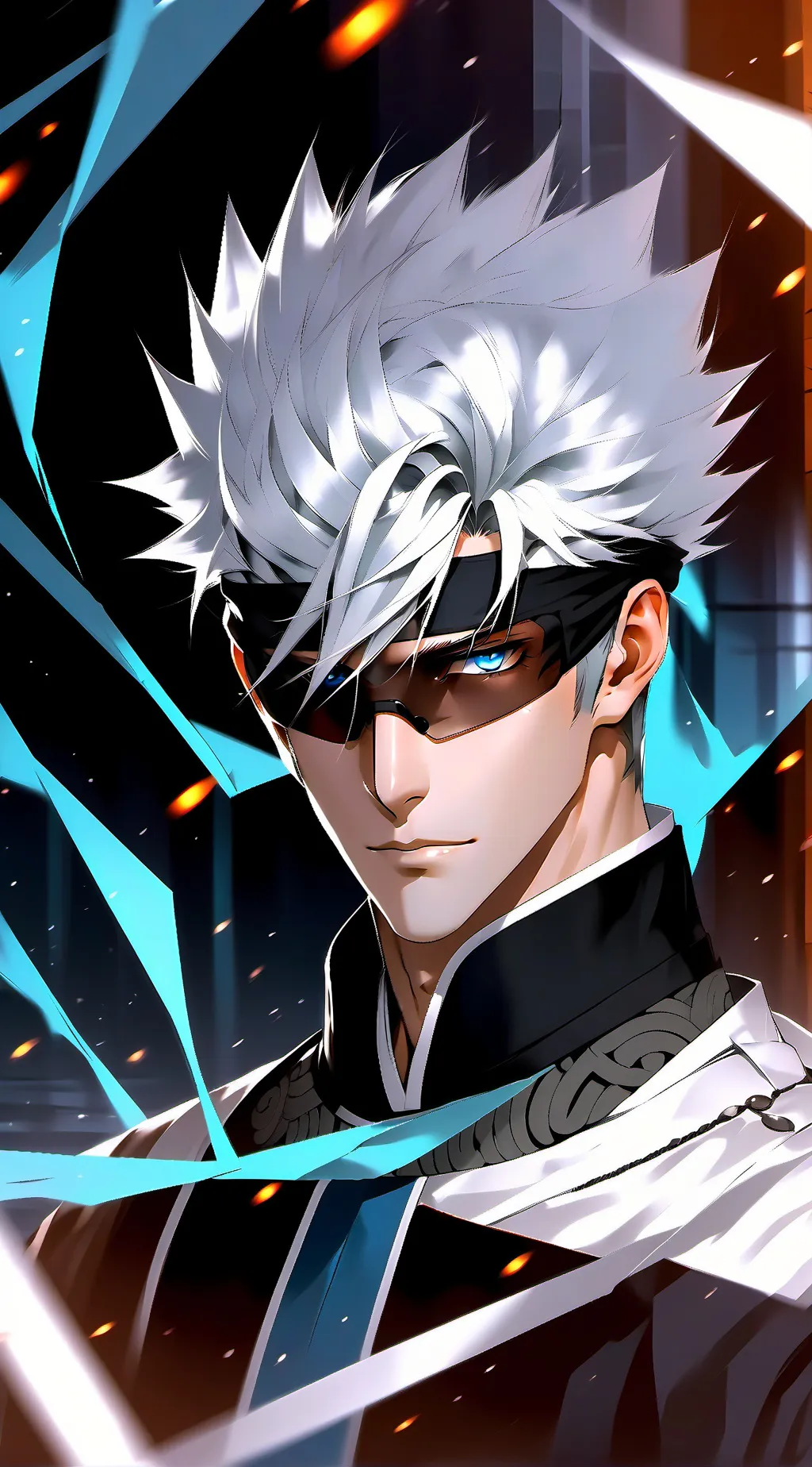 ai character: Gojo Satoru background