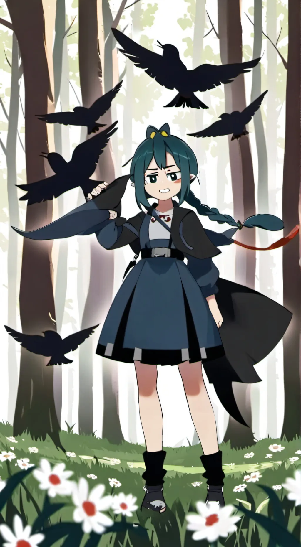 ai character: Gwen  background