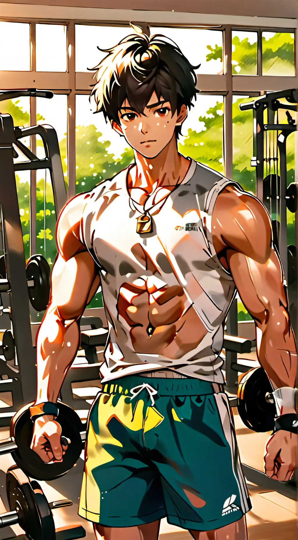 ai character: enzo background