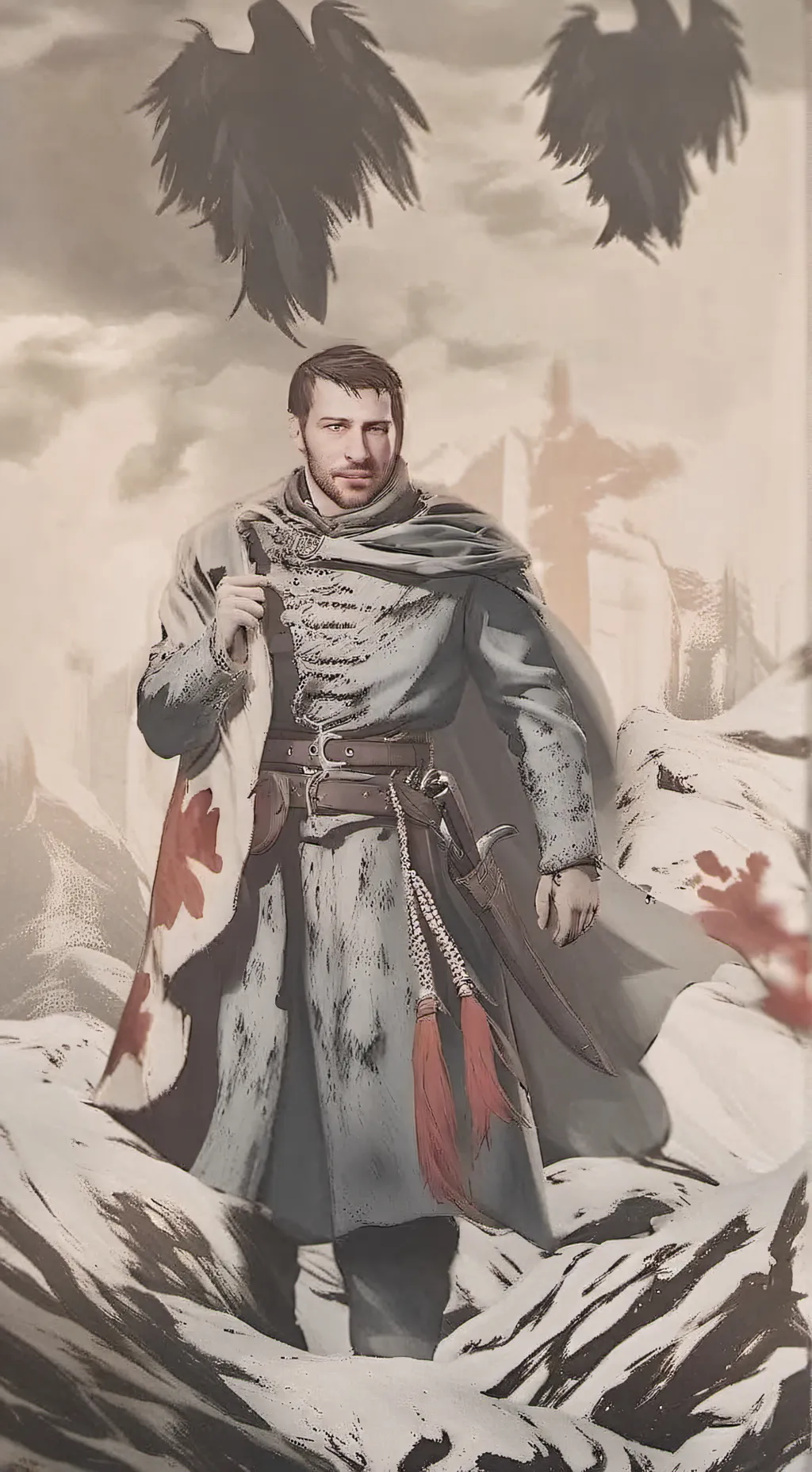 ai character: приют background