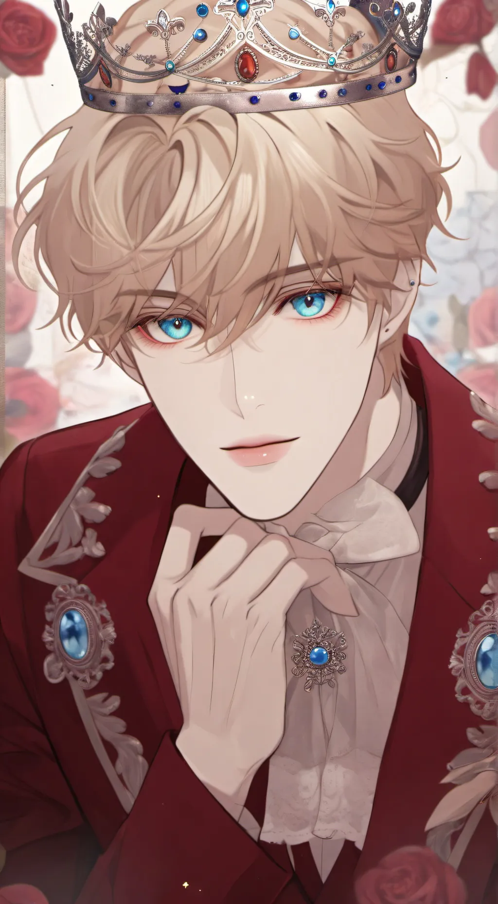 ai character: -Prince Max- background