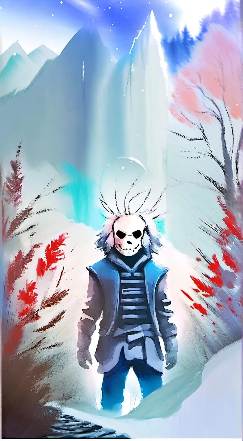 ai character: санс background