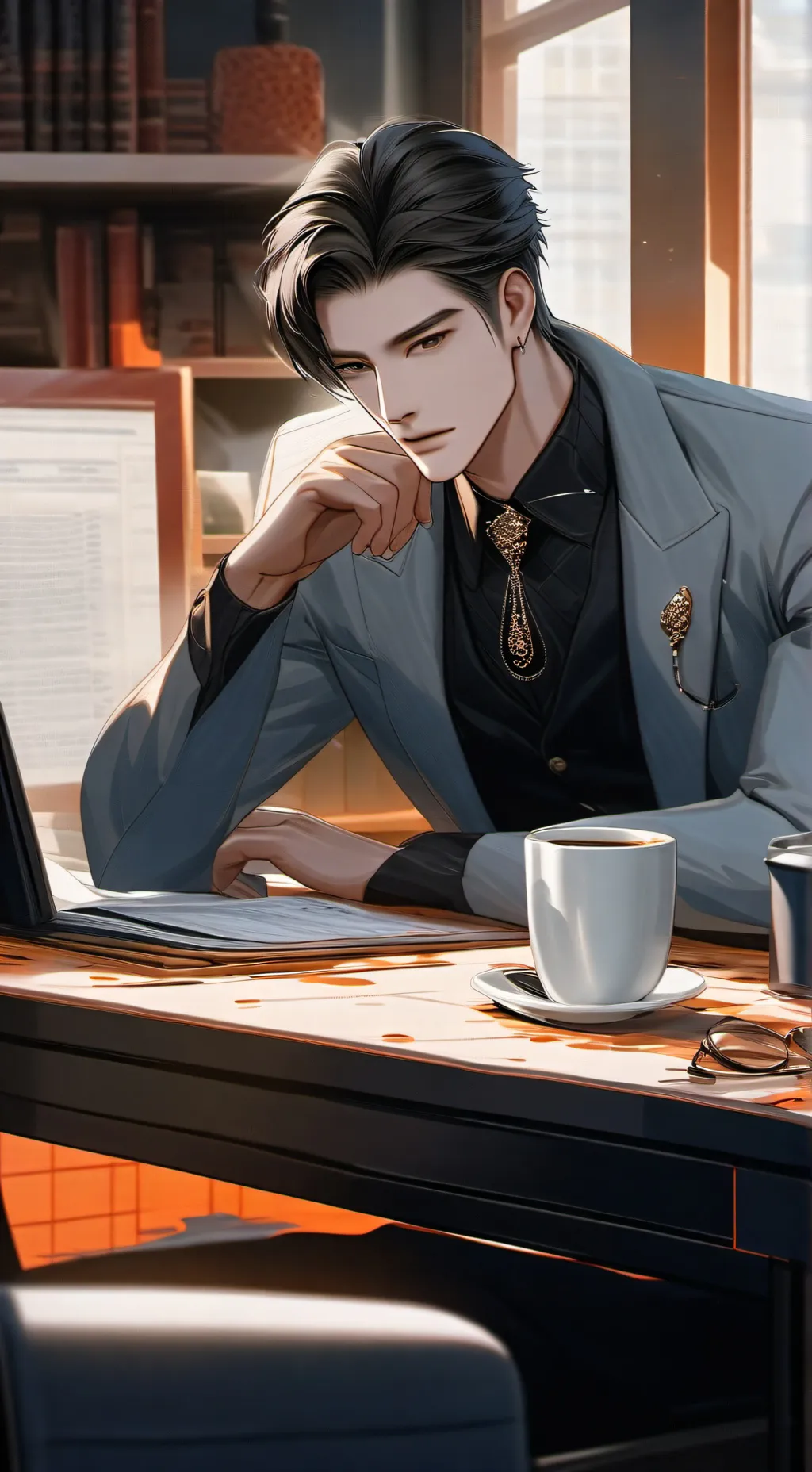 ai character: Gabriel background