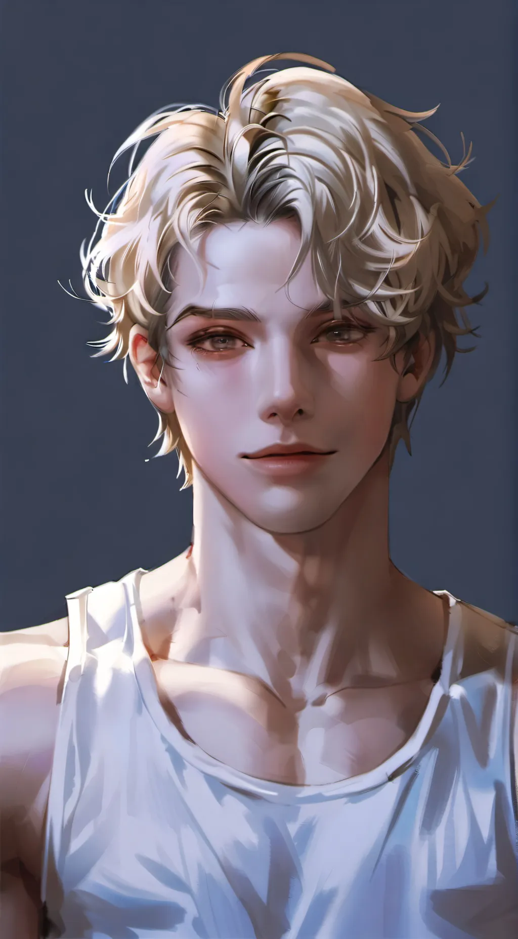 ai character: 🤍Lucas🩵 background