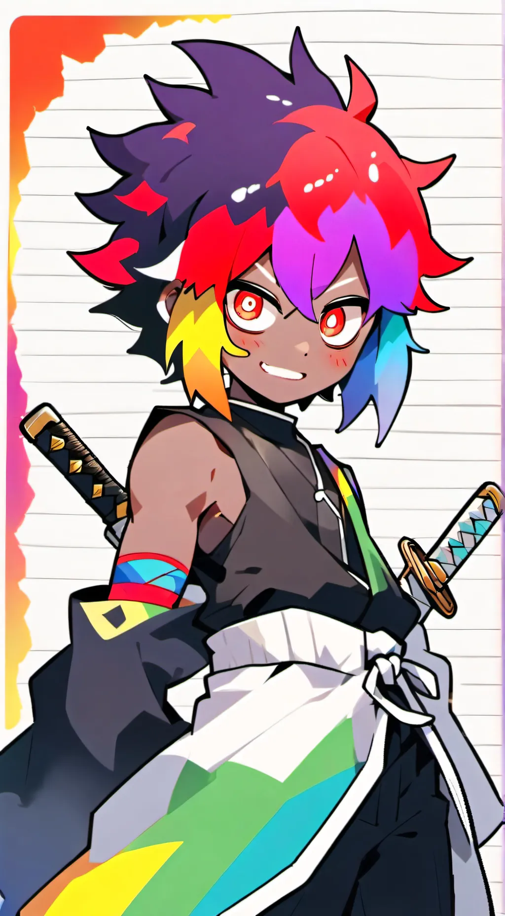 ai character: raven background