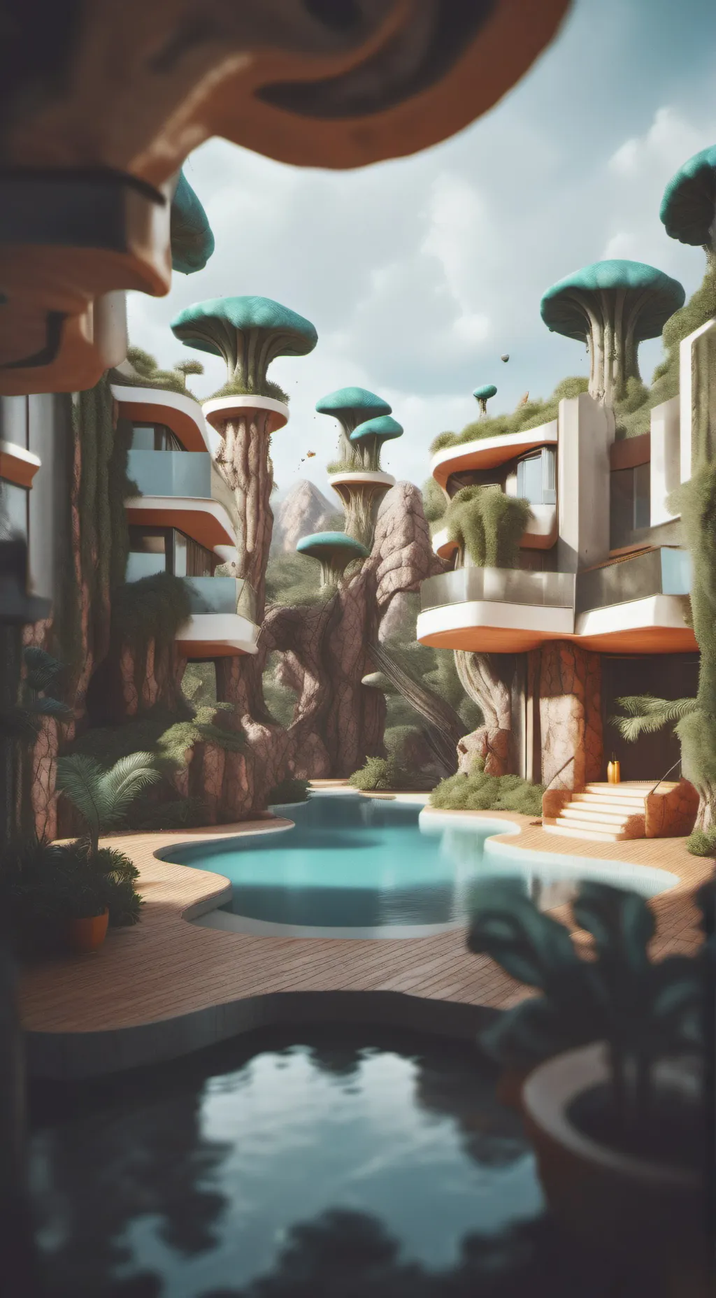 ai character: My wacky world background