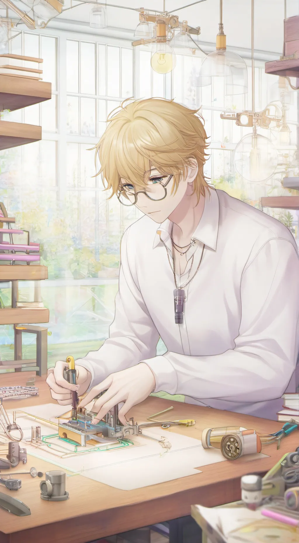 ai character: Alan background