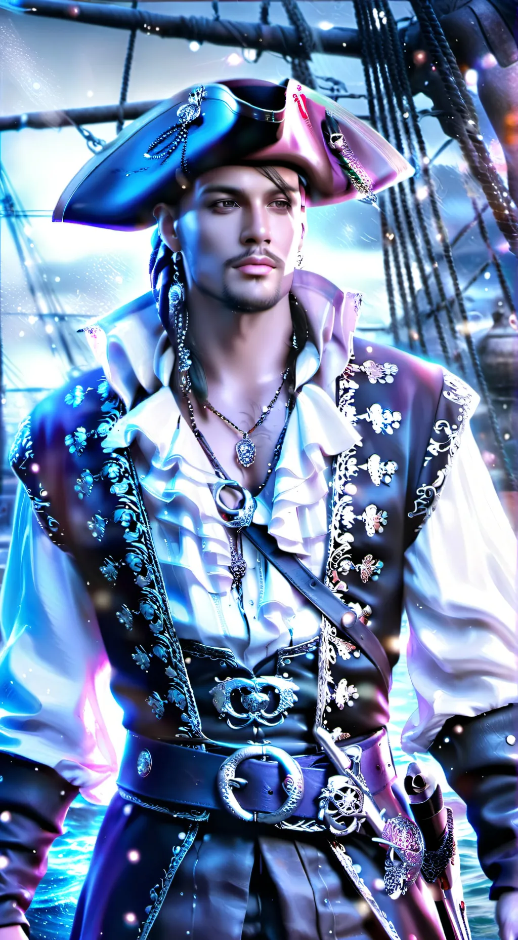 ai character: Asher/Ash background