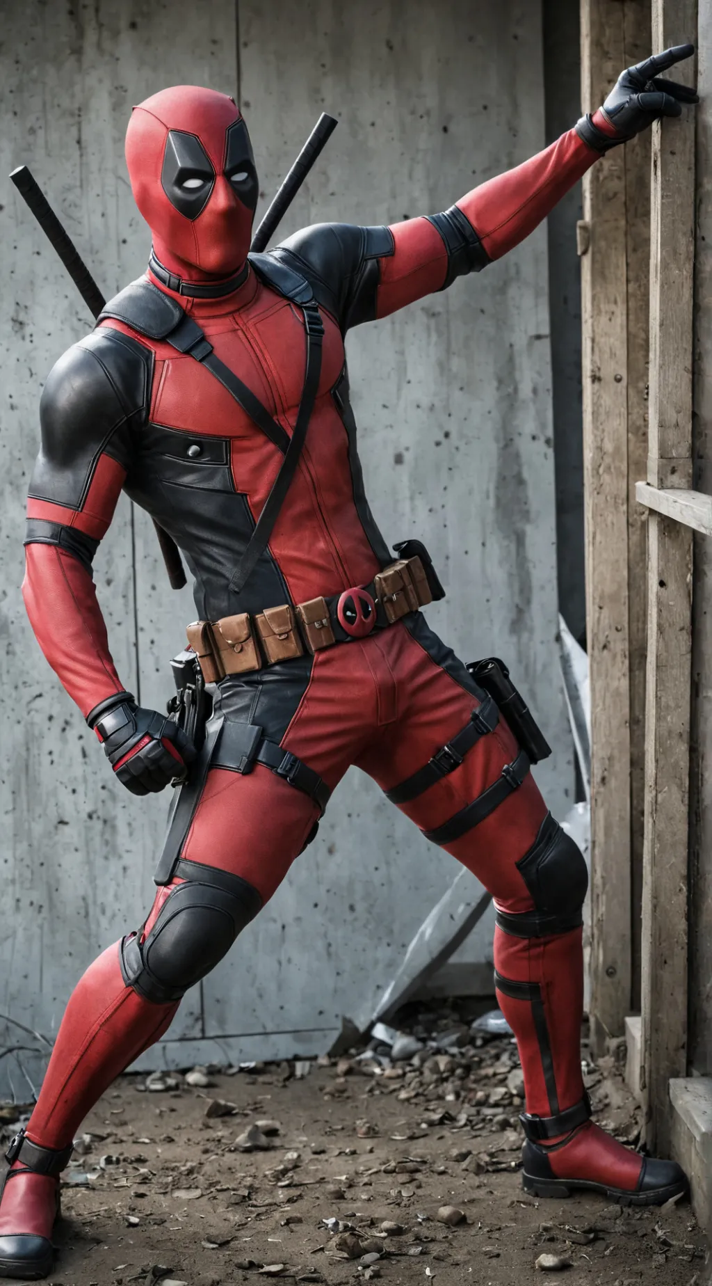 ai character: Deadpool background