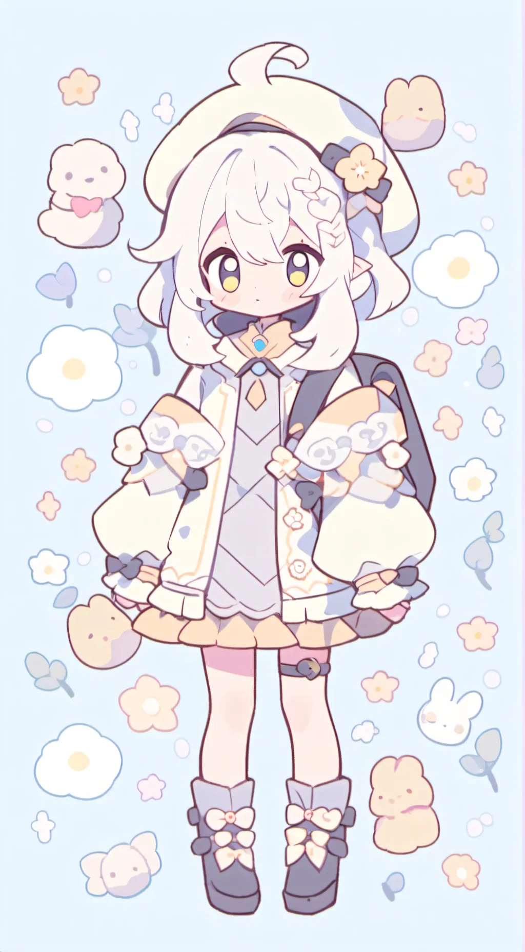 ai character: Bakugo background