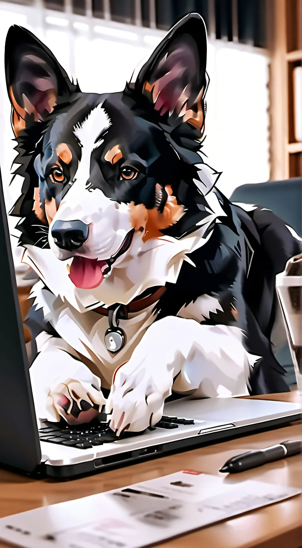 ai character: Аза background