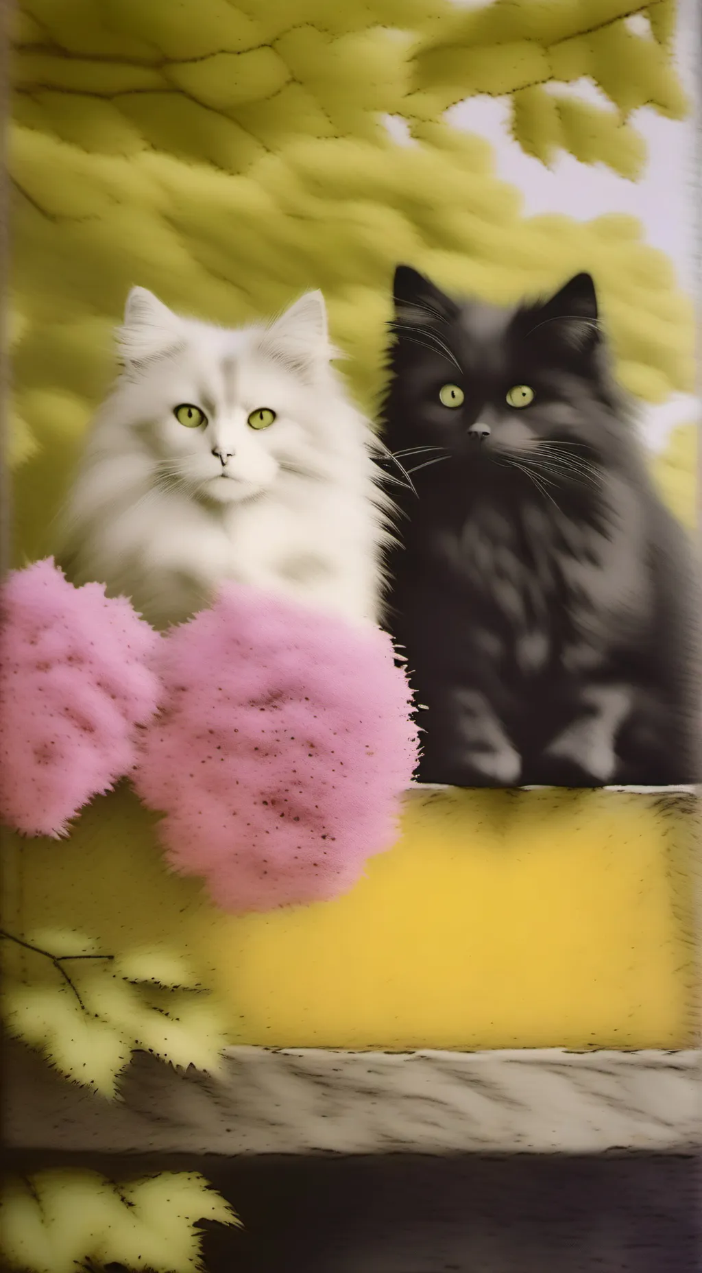 ai character: cats!!! background