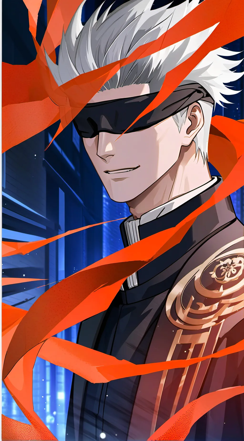 ai character: Gojo Satoru background