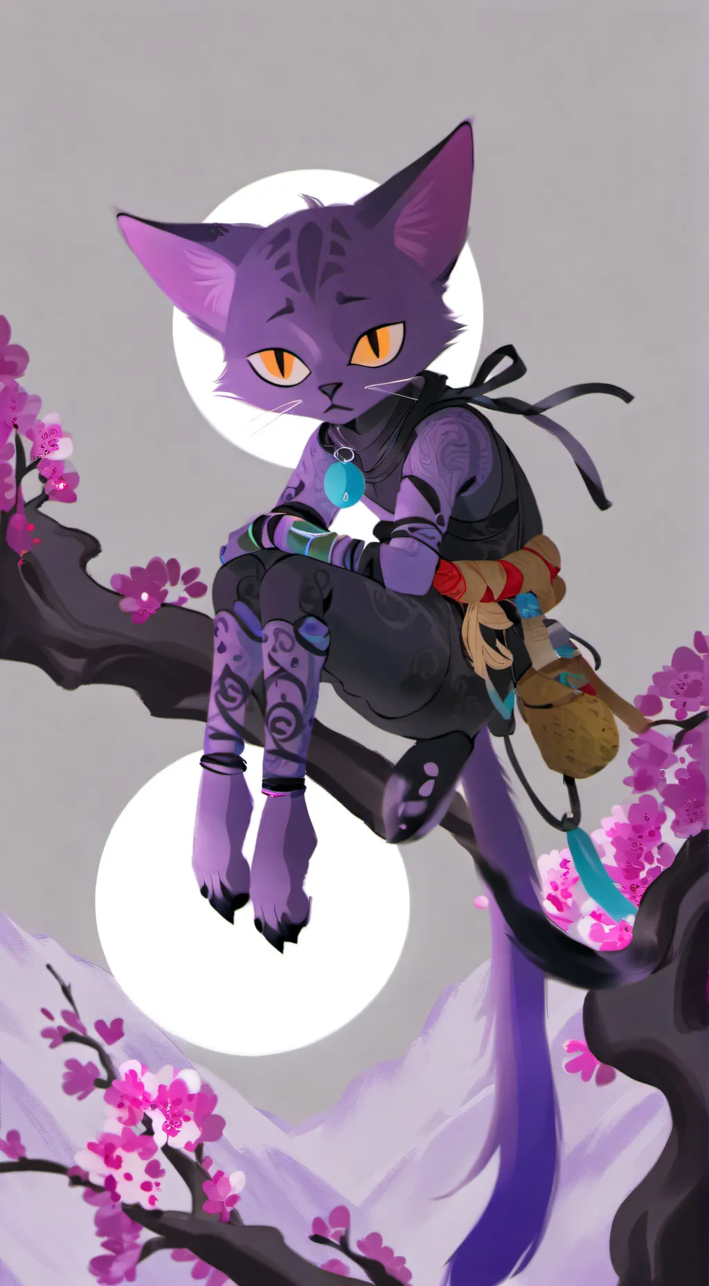 ai character: CatNap background