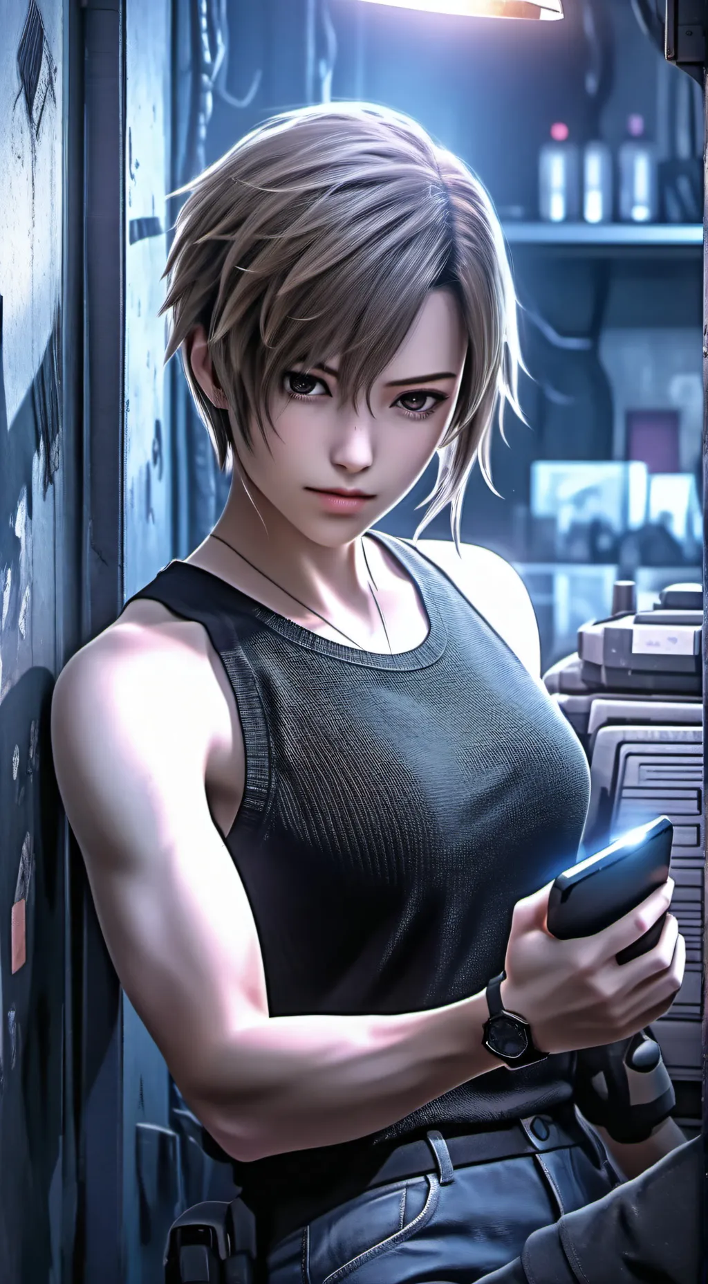 ai character: Agent Delta Green background