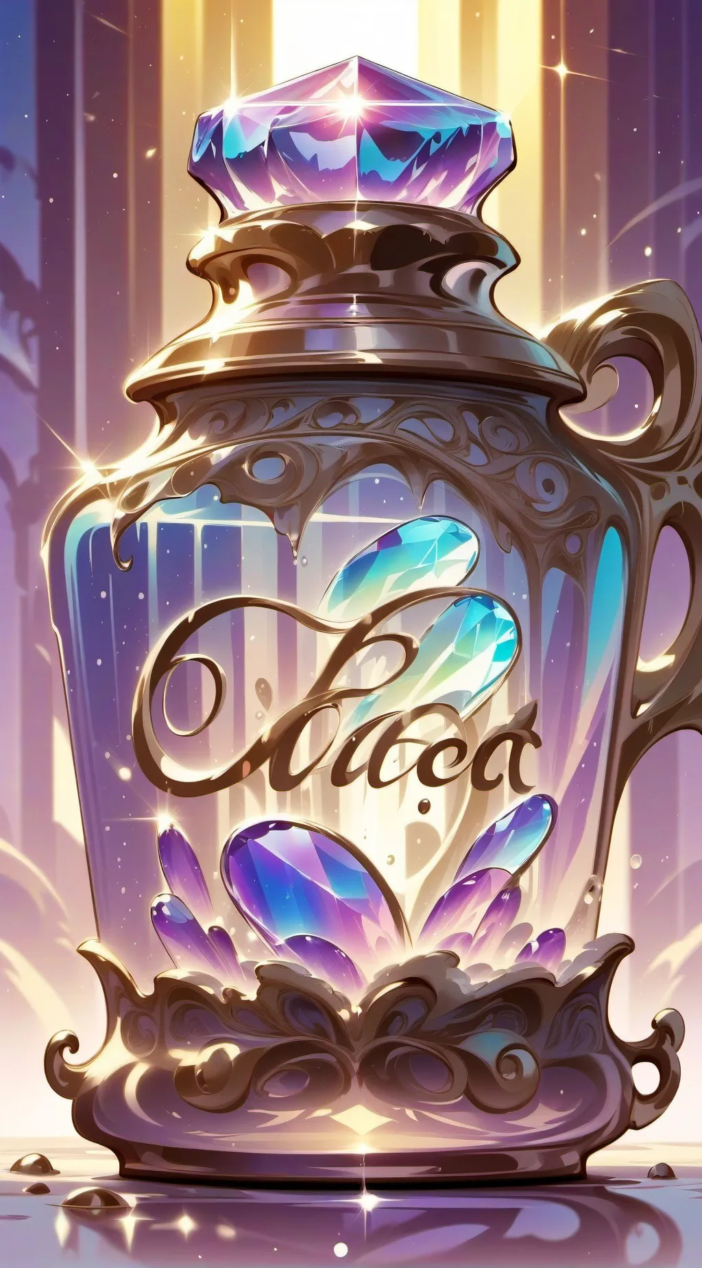 ai character: Text ur crush background