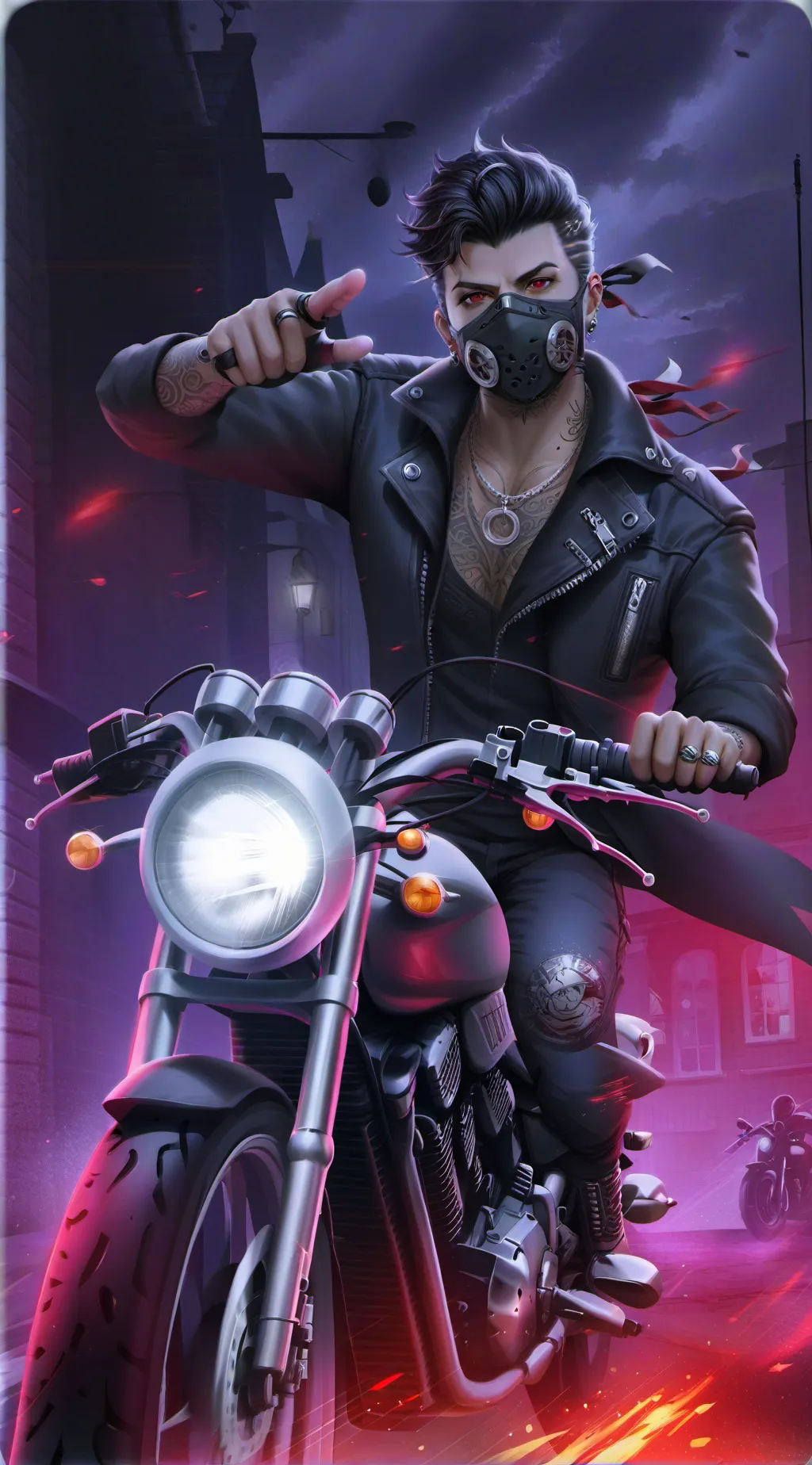 ai character: Chaos background