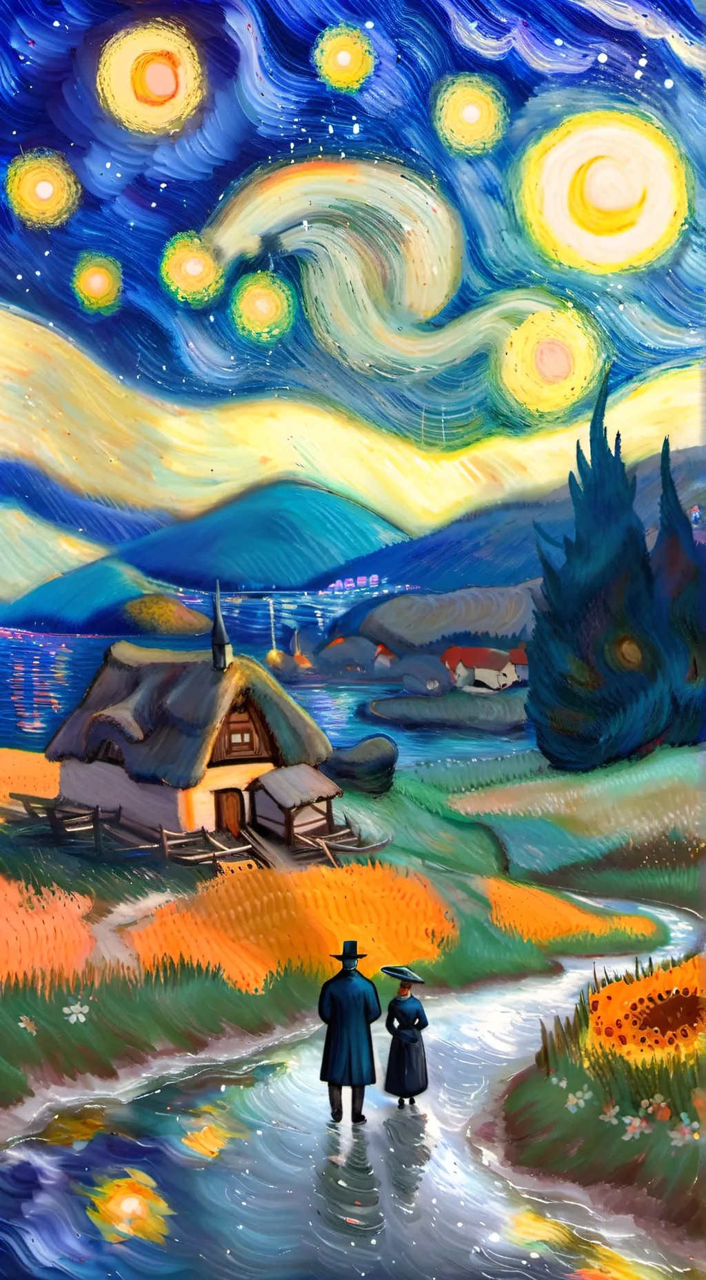 ai character: among us fnf background