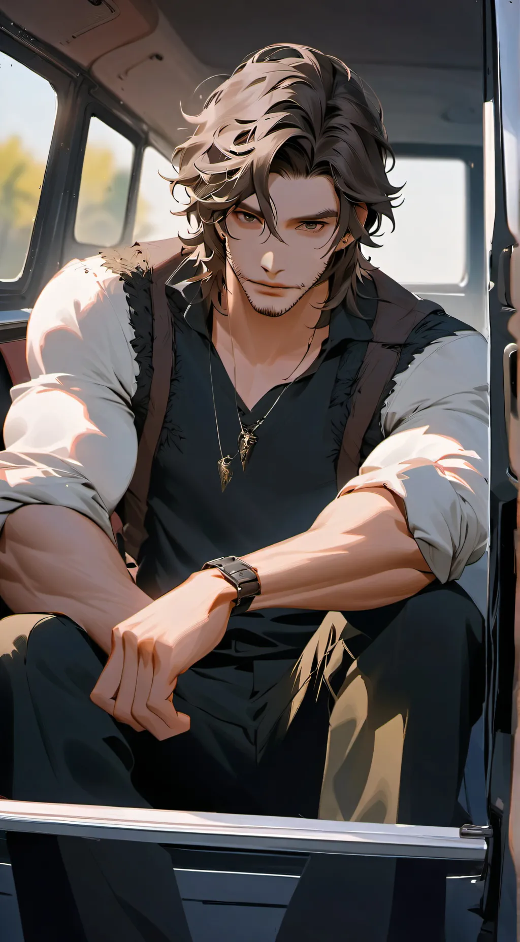 ai character: Aspen  background