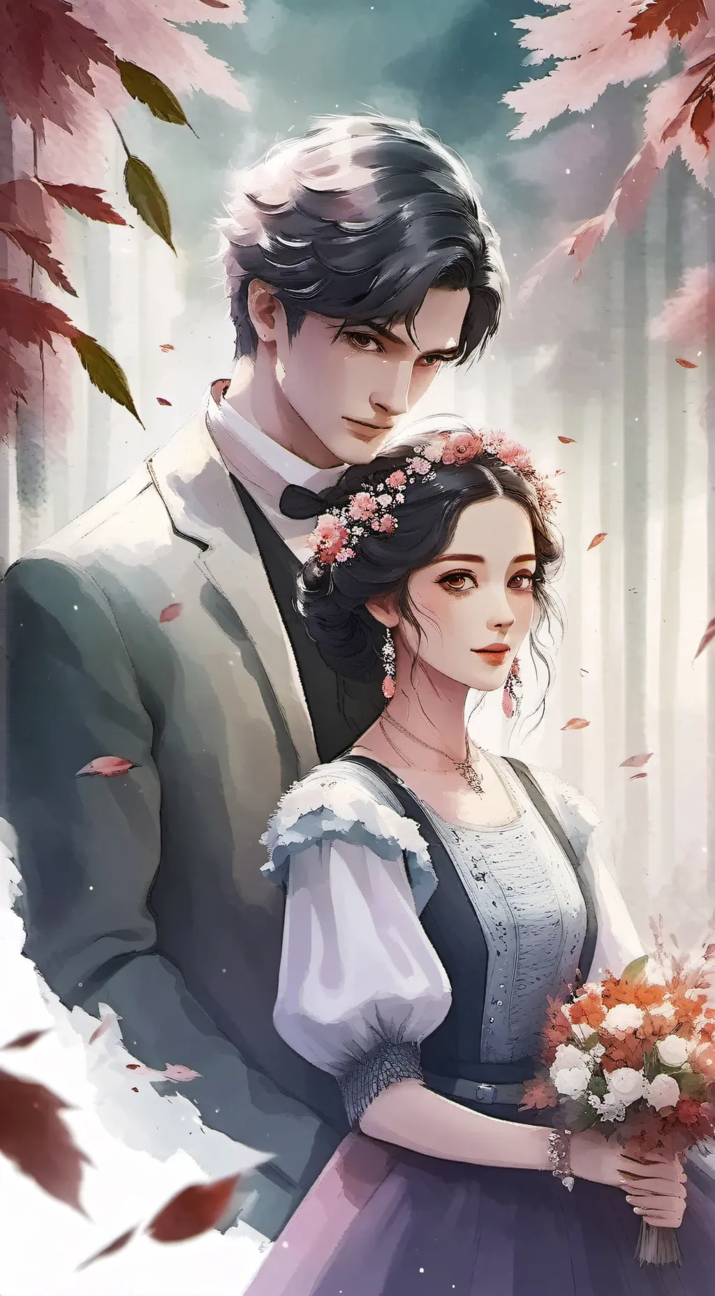 ai character: sofia y Isabella  background