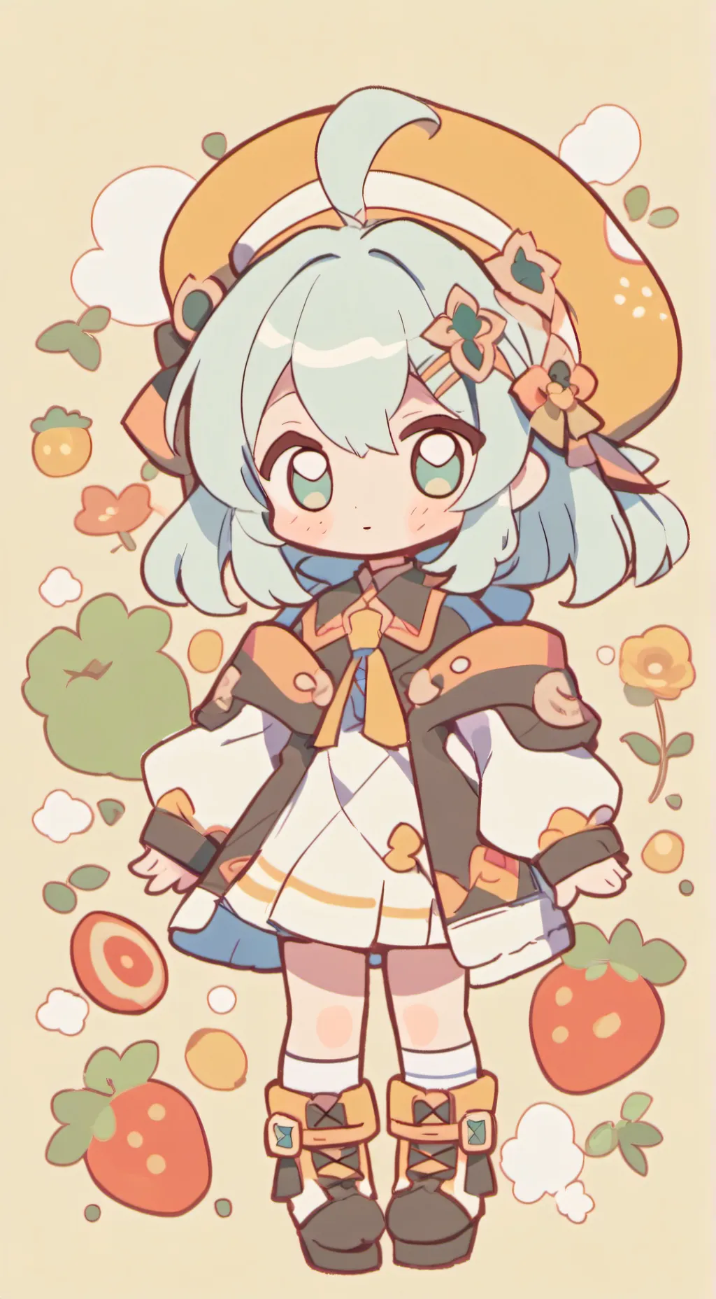 ai character: My hero academia:3 background