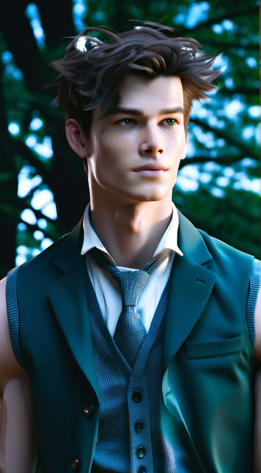 ai character: Morgan background