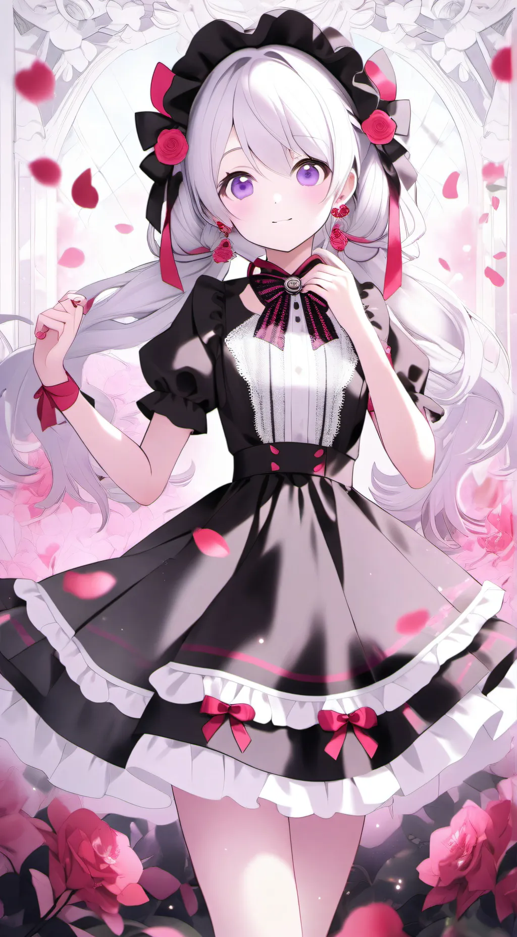 ai character: Adele  background