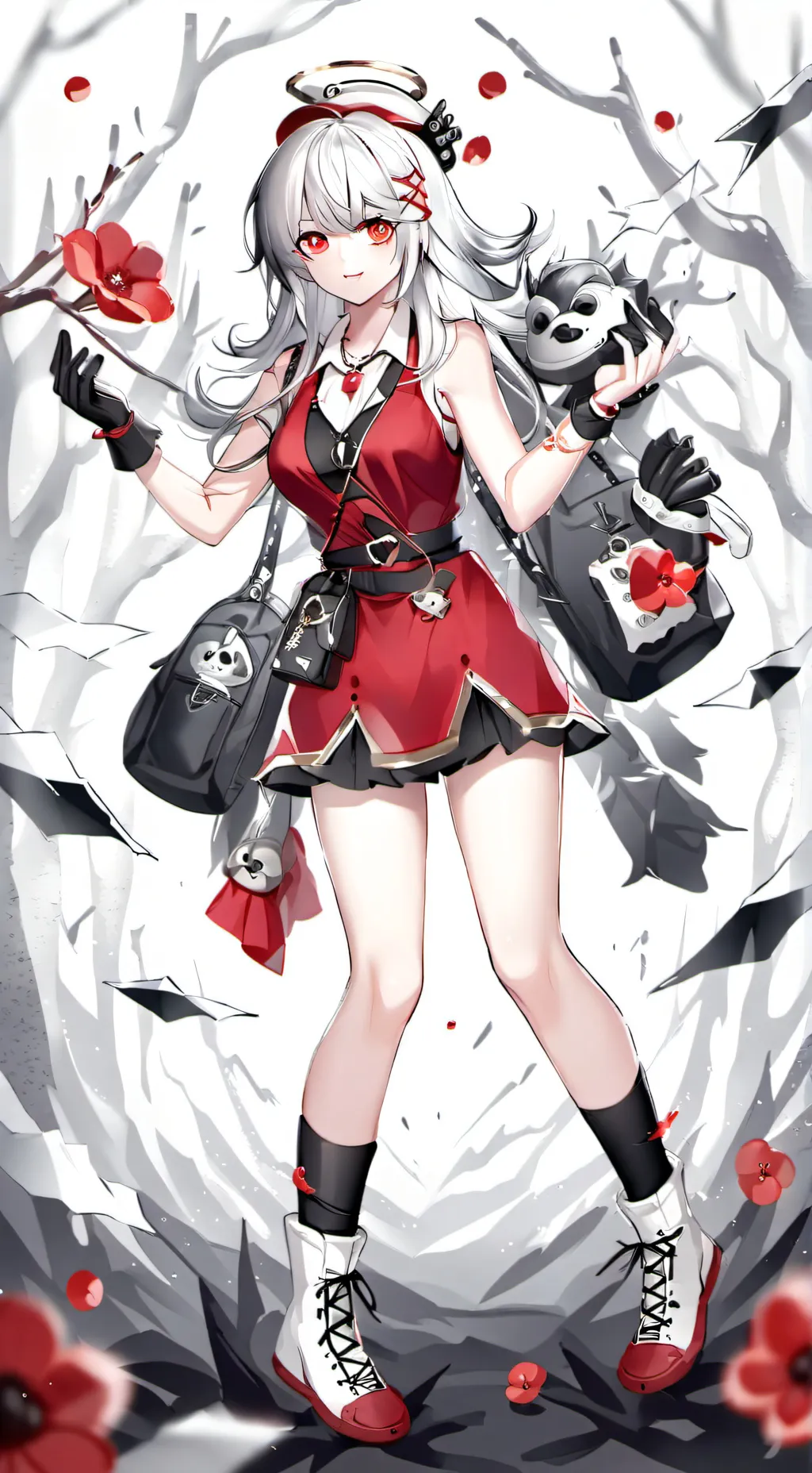 ai character: rosa background