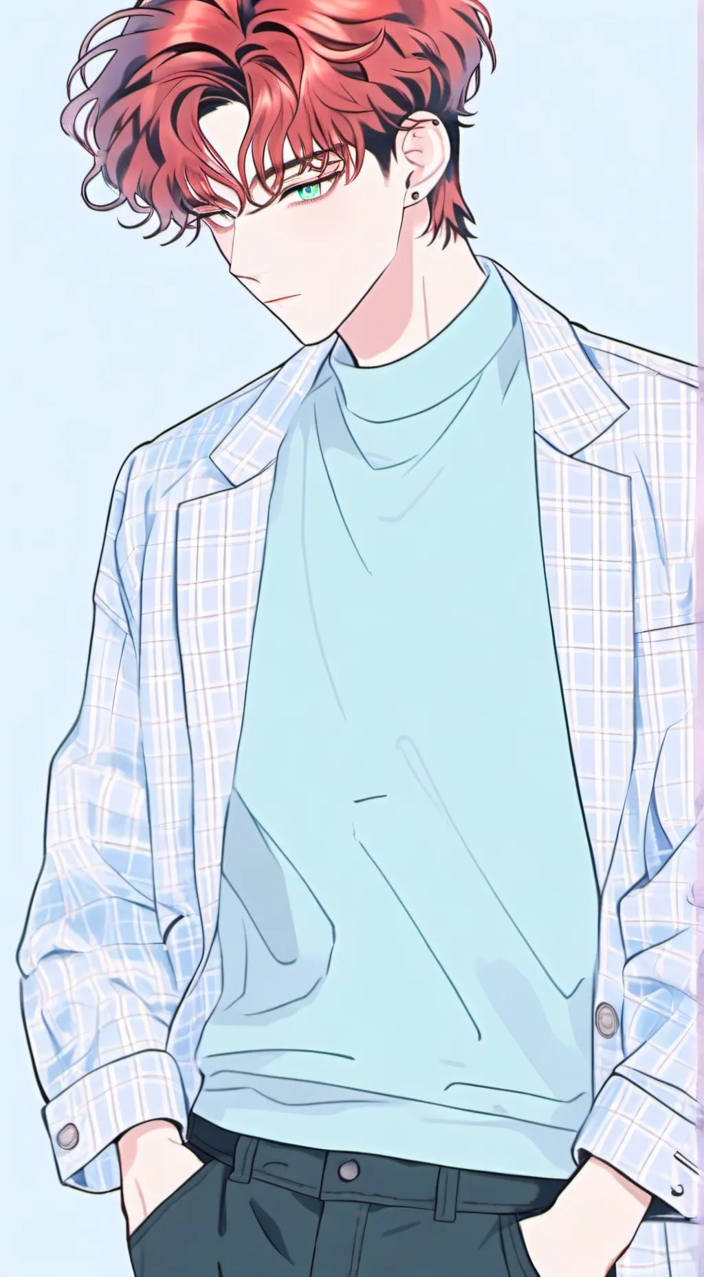 ai character: Eli Zabara  background