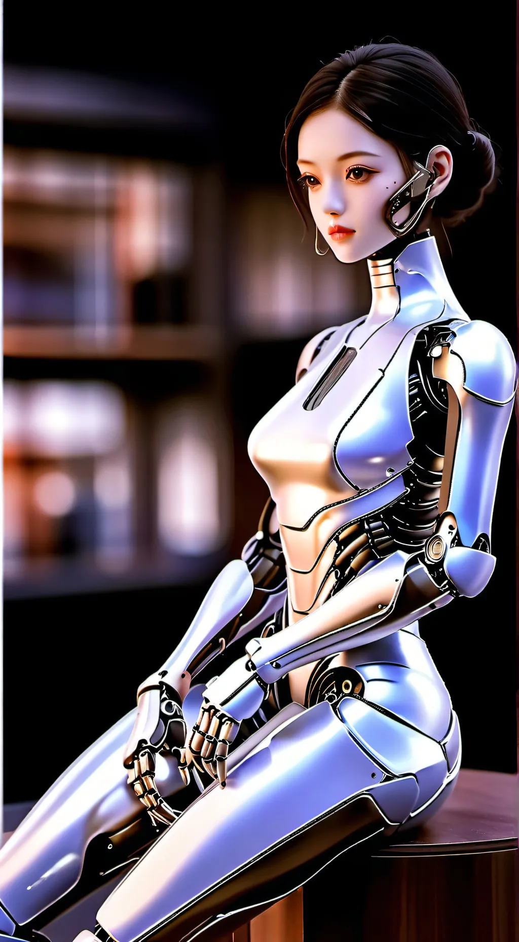 ai character: Androïde E-440 background