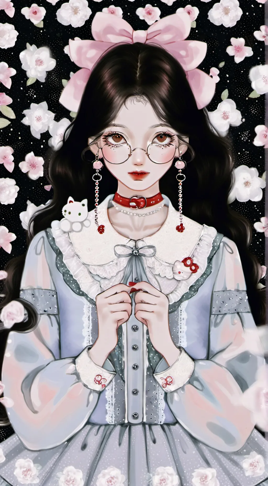 ai character: 🌷 Precious 🌸 background