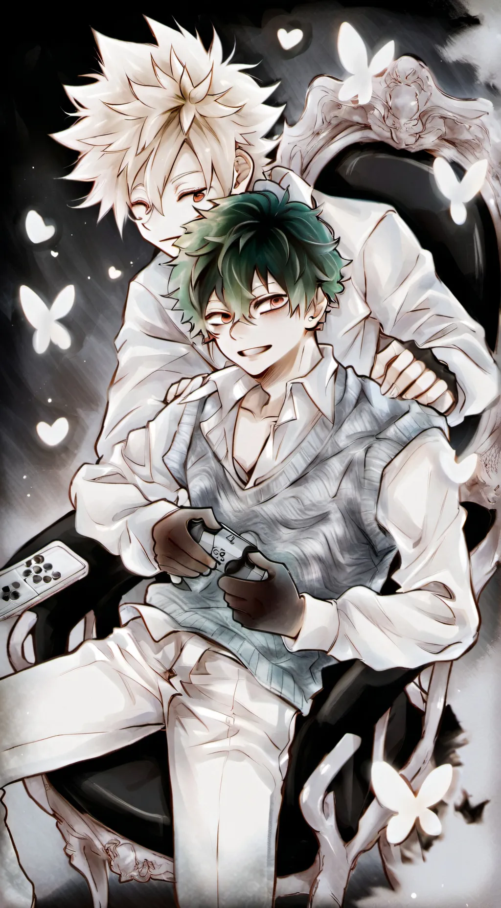 ai character: bakudeku-gaming background