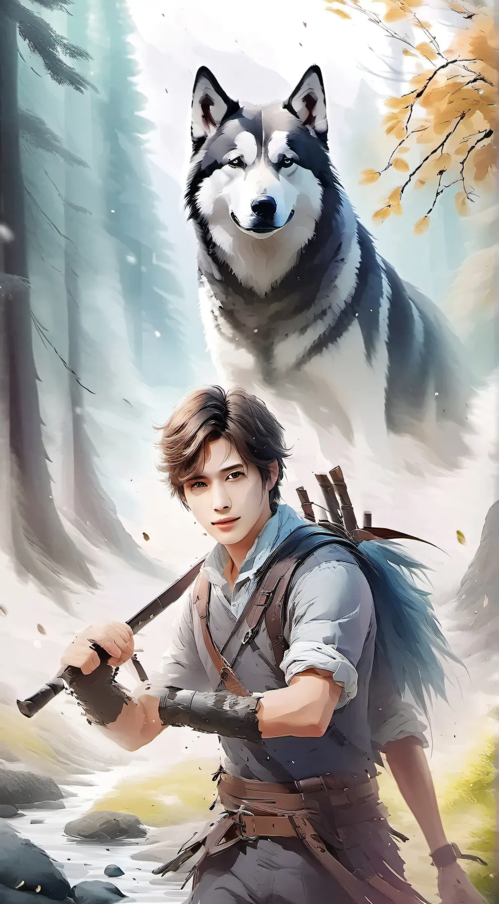 ai character: sus suprise😏 background