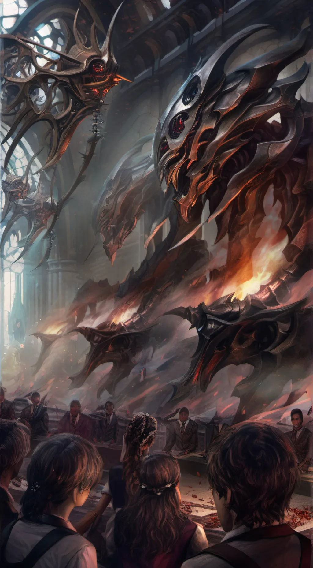 ai character: shadow killer background