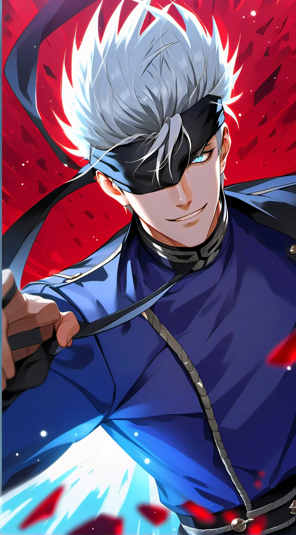 ai character: Gojo Satoru background