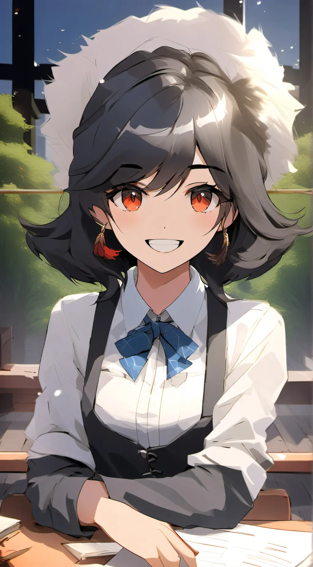 ai character: Akari Nakamura background