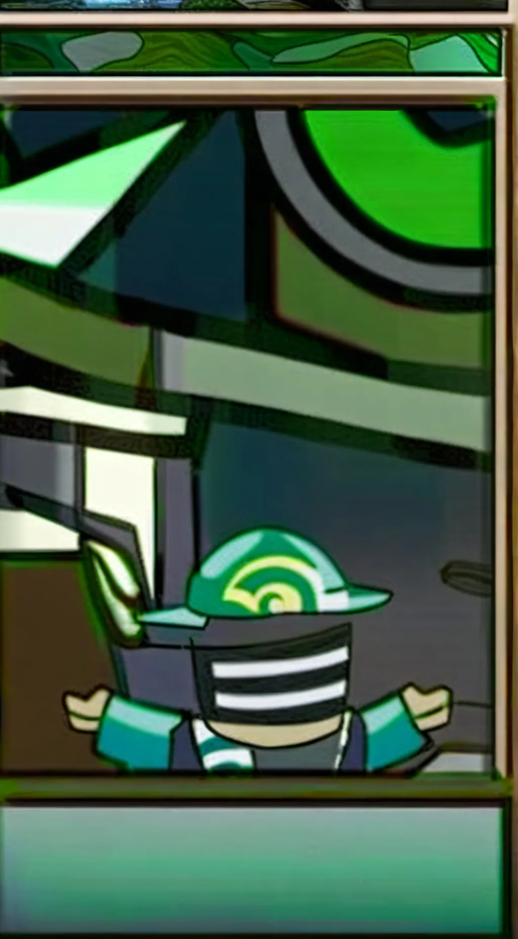 ai character: vee from dw background