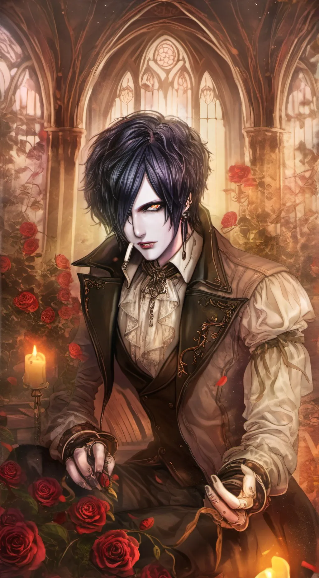 ai character: Tsuzuku  background