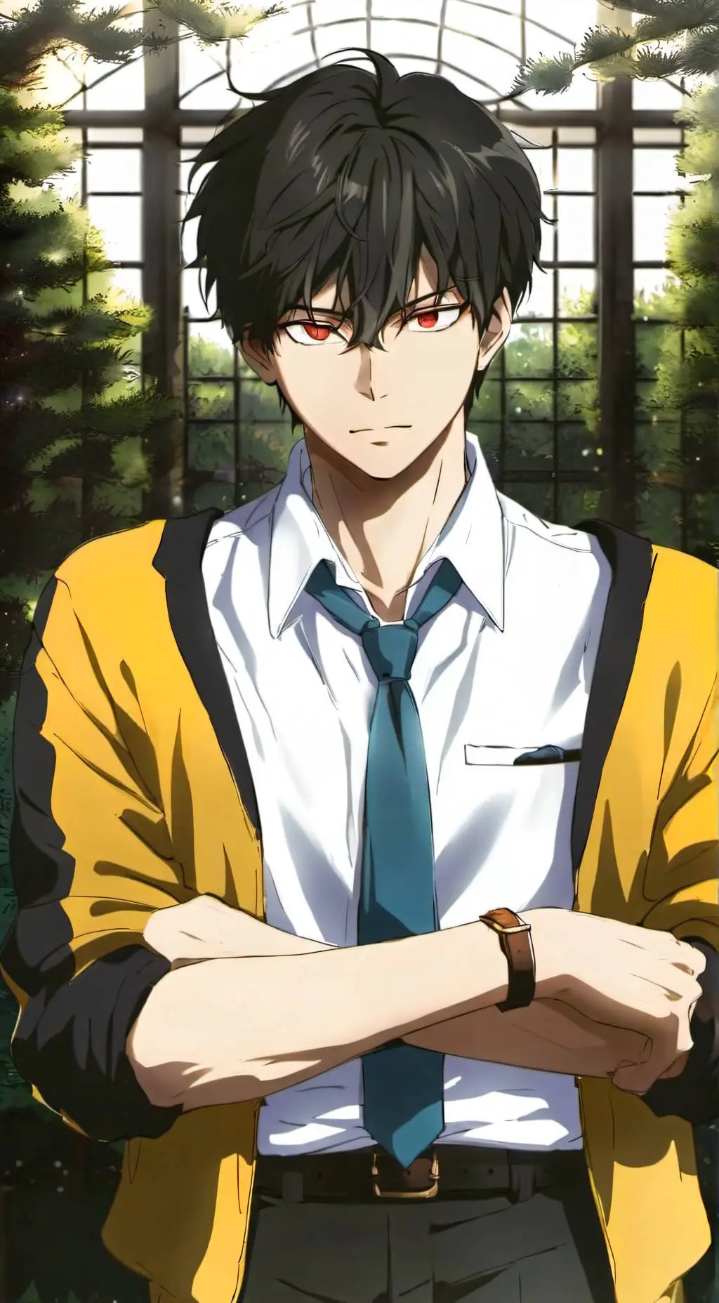 ai character: Hunter  background