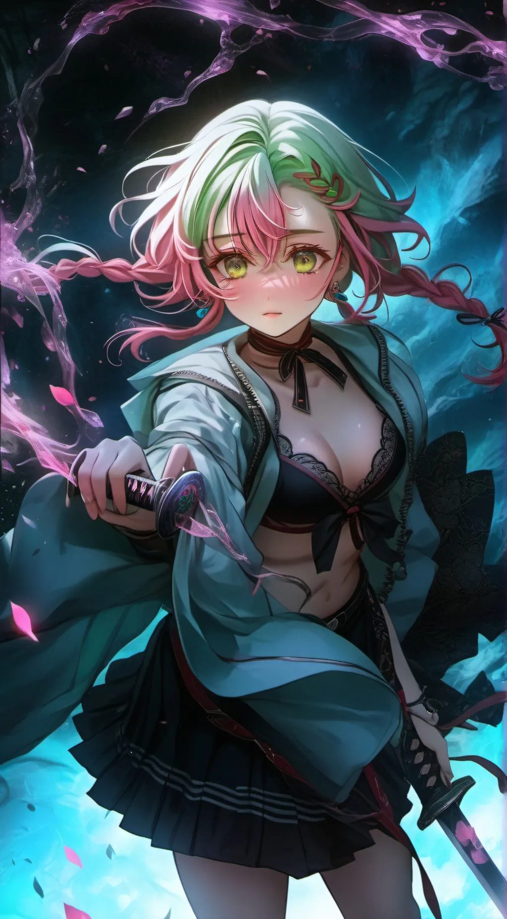 ai character: Natsumi background