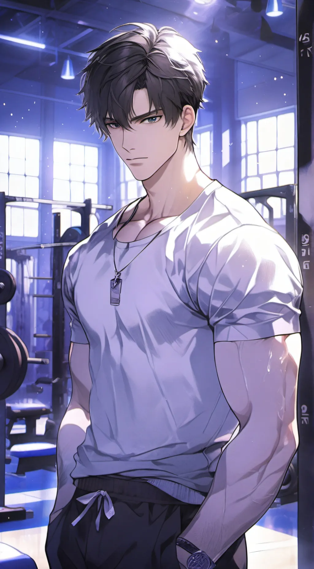 ai character: simon background