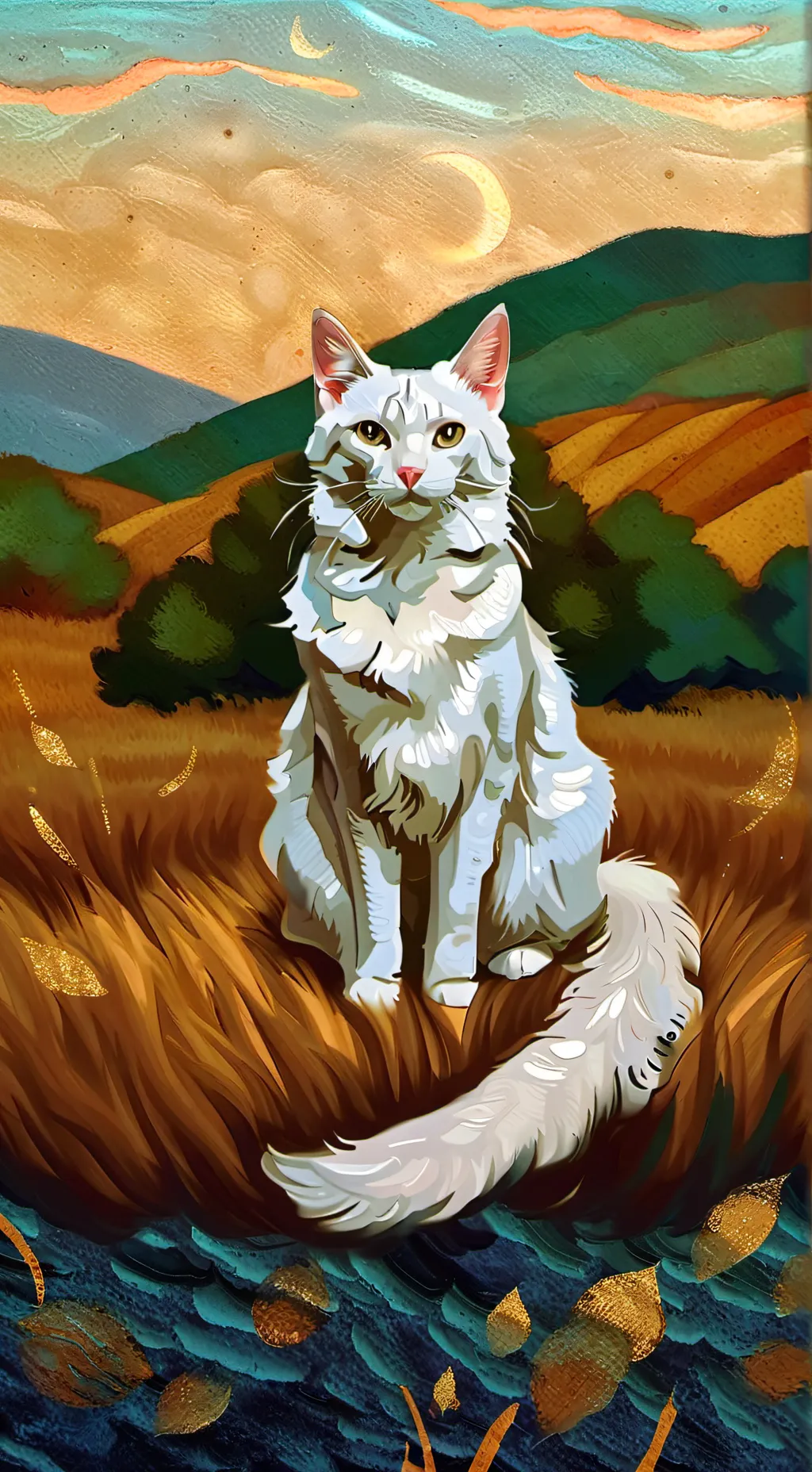 ai character: Wenda background