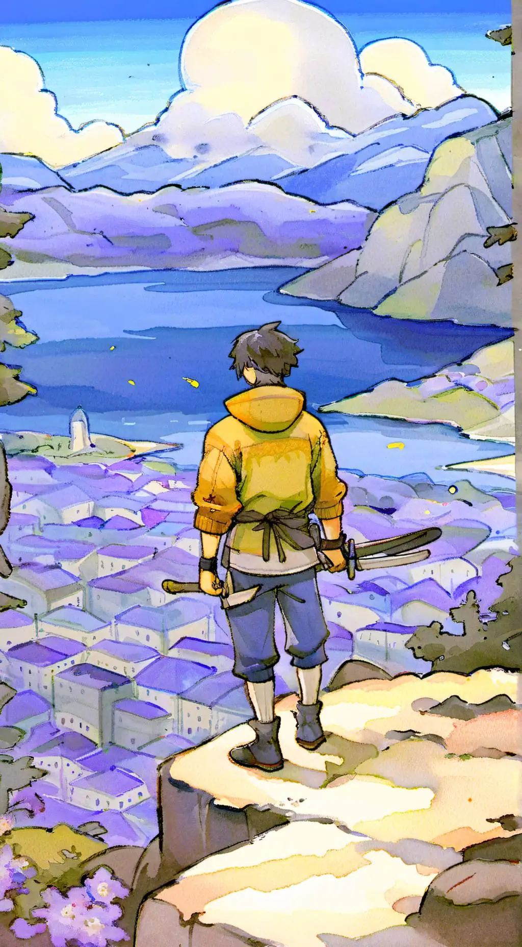 ai character: mha background